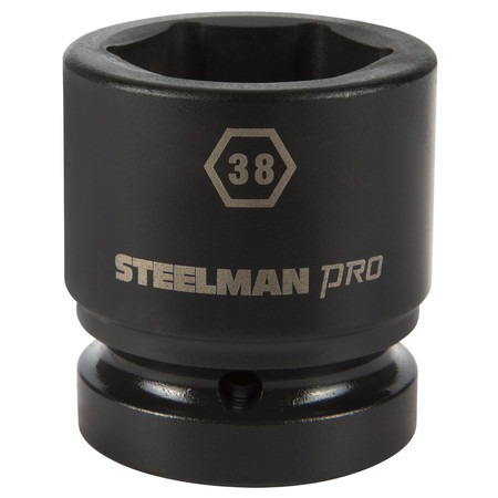 STEELMAN 1" Drive x 38mm 6-Point Impact Socket 79311